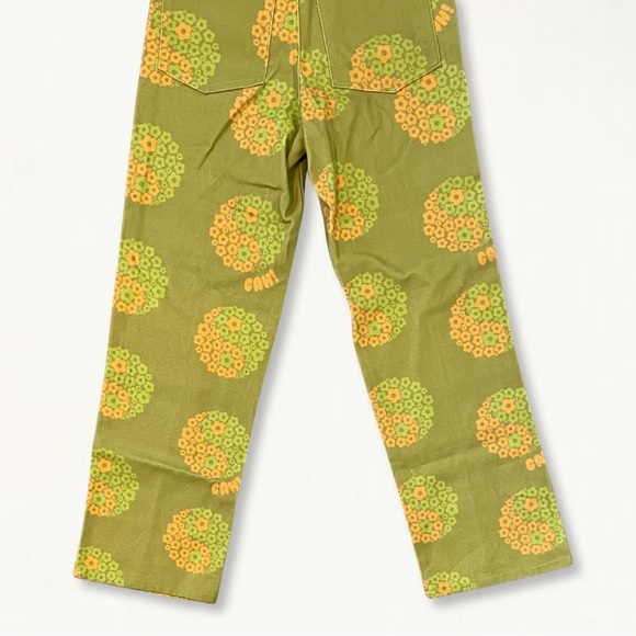 Lisa Says Gah UO Exclusive Printed Robyn Jean Colorful Flower Power Ying Yang - Picture 13 of 13